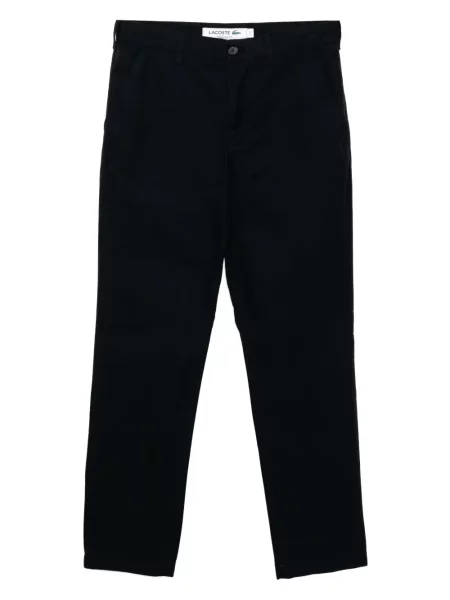 Pantaloni chino Lacoste albastru