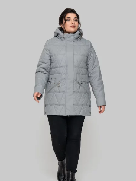 Демісезонна куртка All Posa сірий