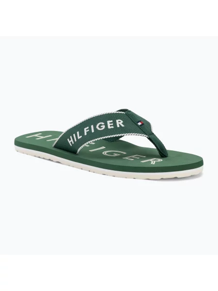 Мъжки джапанки Tommy Hilfiger Sporty street green зелено