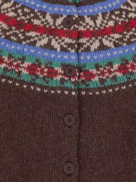 Cardigan Howlin' de lână maro