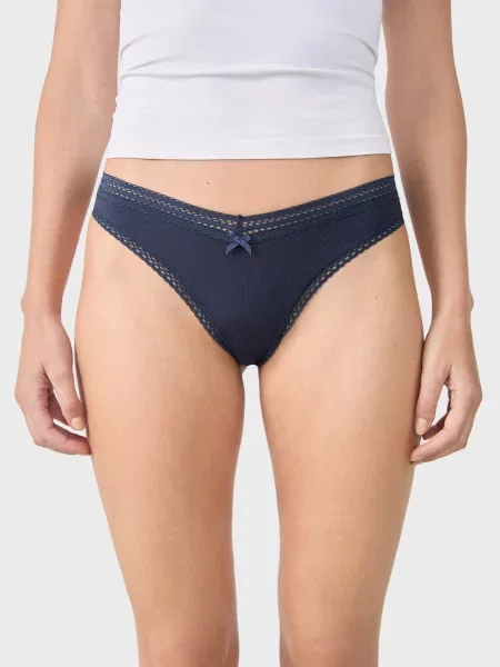 Стрінги Etam сині