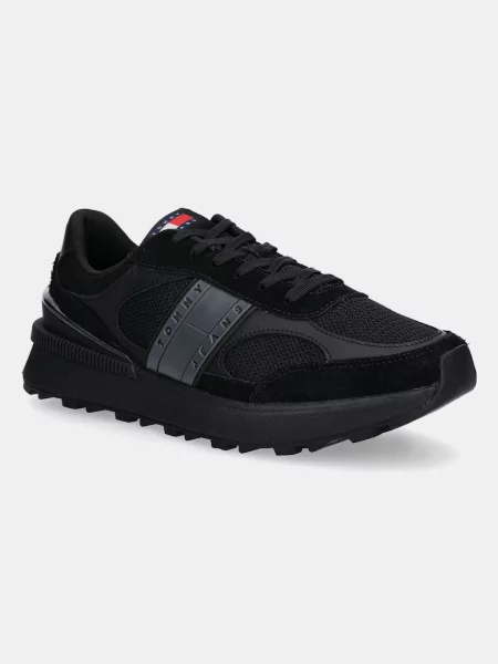 Tommy Jeans sneakers TJM TECHNICAL RUNNER ESS negru