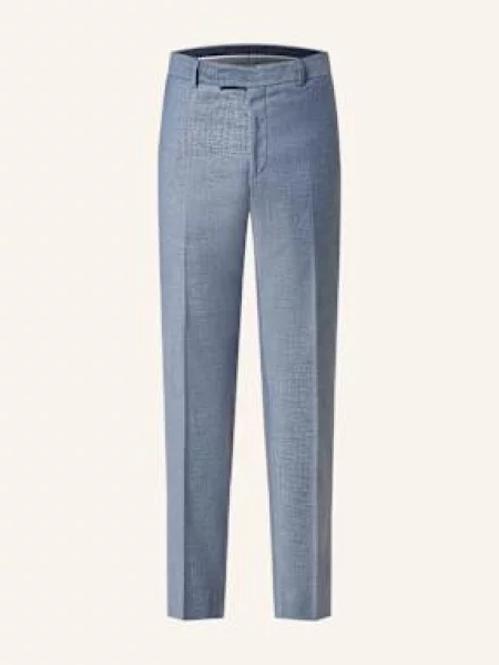 Strellson Oblekové Kalhoty Melwin Slim Fit turquoiseaqua