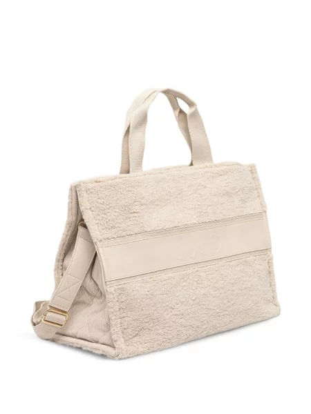 Báránybőr shopper táska Liu Jo autogrammal