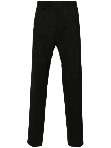 Pantaloni Mm6 Maison Margiela cu dungi negru