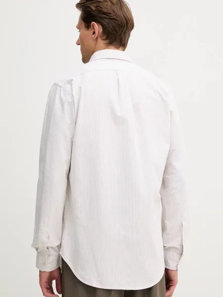 Сорочка Polo Ralph Lauren regular комір button-down бежевий
