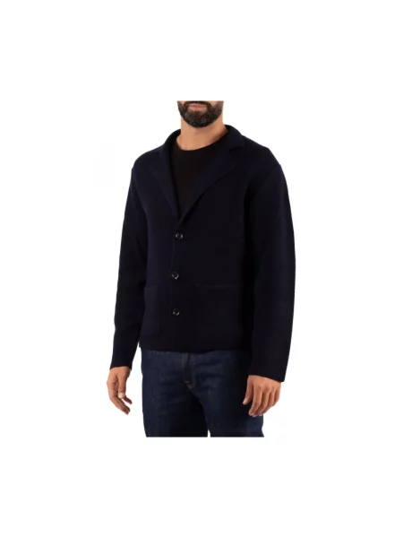 Sweter Daniele Fiesoli niebieski