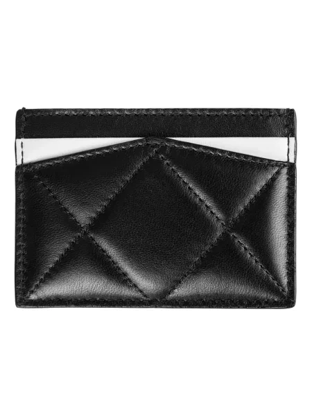 Portfel Alexander Mcqueen skórzany czarny