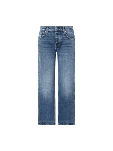 Jeansy straight leg Liu Jo niebieskie