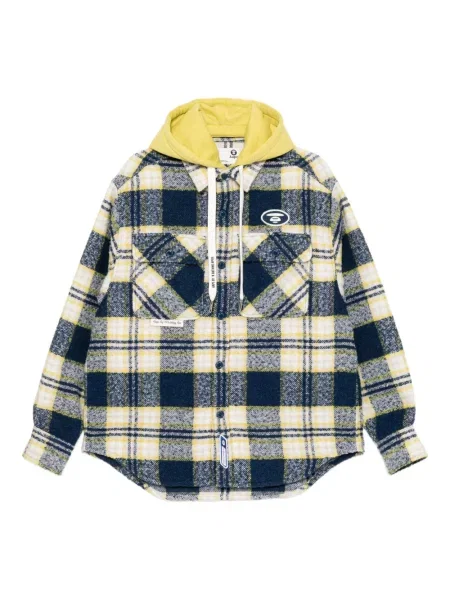 Geacă Aape By A Bathing Ape cu broderie albastru