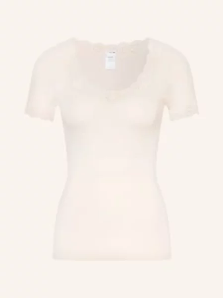 Calida Koszulka Nocna Richesse Lace Z Jedwabiem beige beżowa