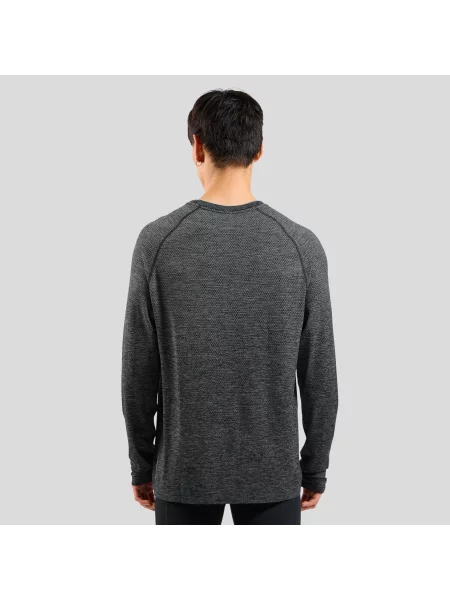 Koszulka Odlo T-shirt crew neck l/s ESSENTIAL SEAMLESS XXL szara