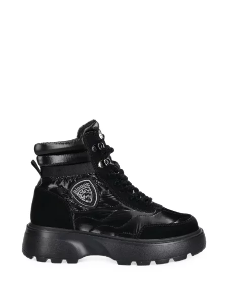 Matlasat botine Blauer negru