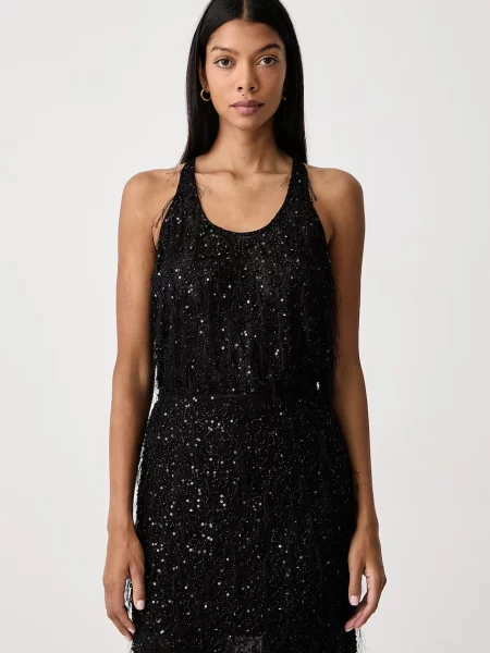 Twinset top pentru femei negru