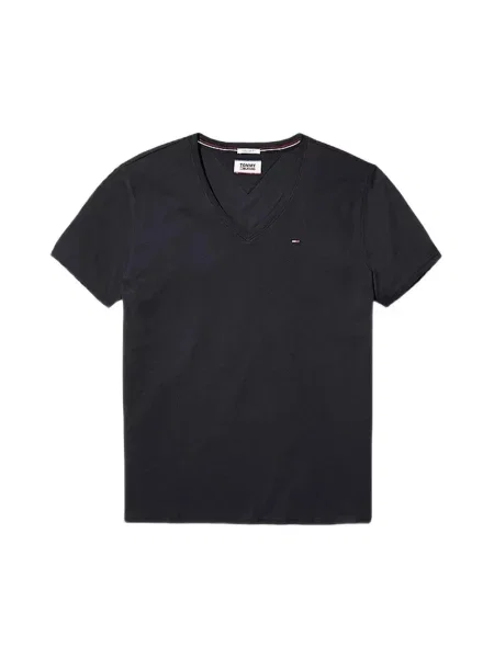 Koszulka Tommy Jeans z krótkim rękawem czarna