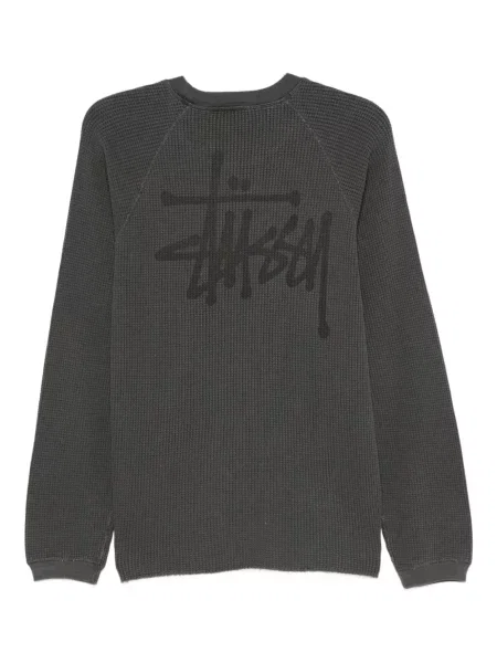 Плетен суитчър Stüssy черно