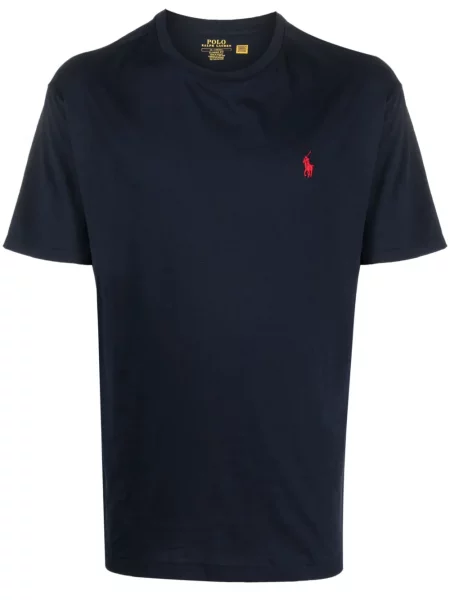 Pólóing Polo Ralph Lauren autogrammal kék