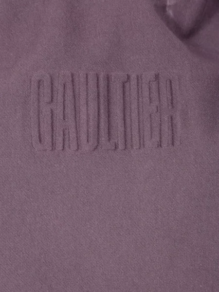 Суичър с качулка Jean Paul Gaultier виолетово