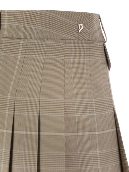 Mini fusta plisata Dondup plisată