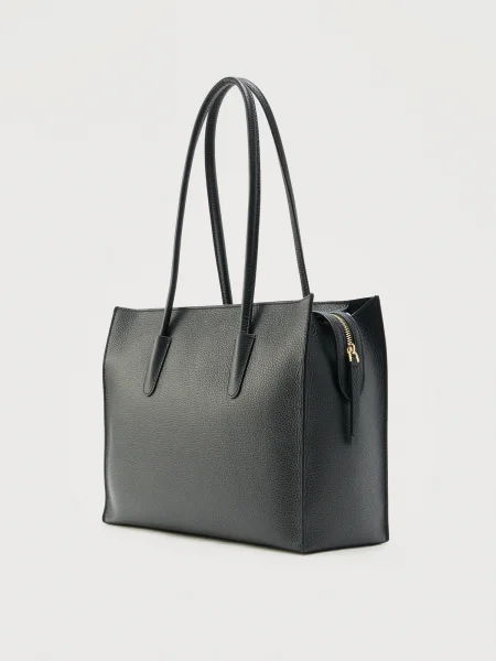 Geanta crossbody Coccinelle din piele negru