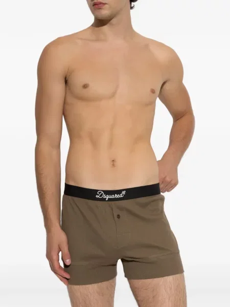 Boxeri Dsquared2 cu autograf maro