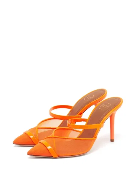 Bőr mules Malone Souliers narancsszínű