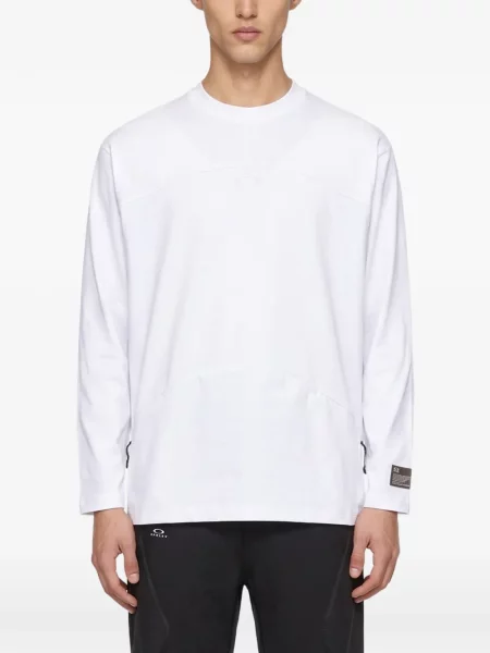 Tricou Oakley cu broderie alb