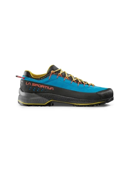 Pánske nástupové topánky La Sportiva Evo GTX tropic blue/bamboo modrá
