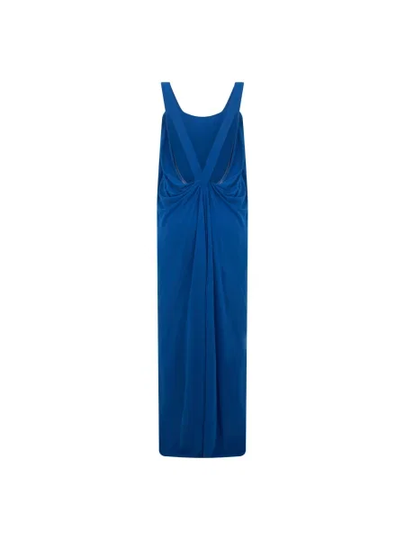 Sukienka Alberta Ferretti niebieska