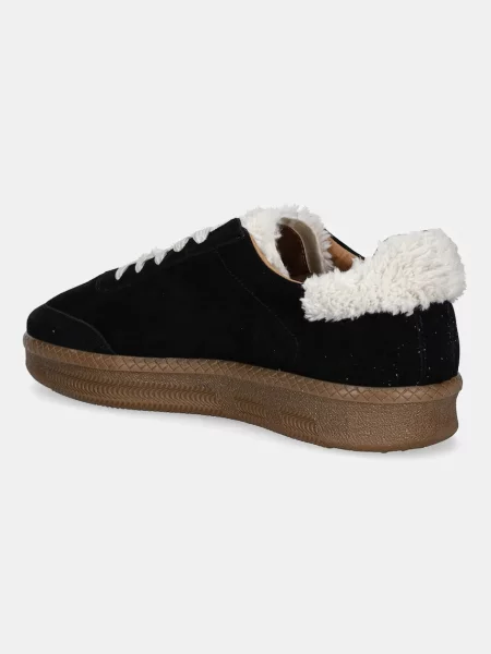 Замшевые кроссовки Steve Madden черные