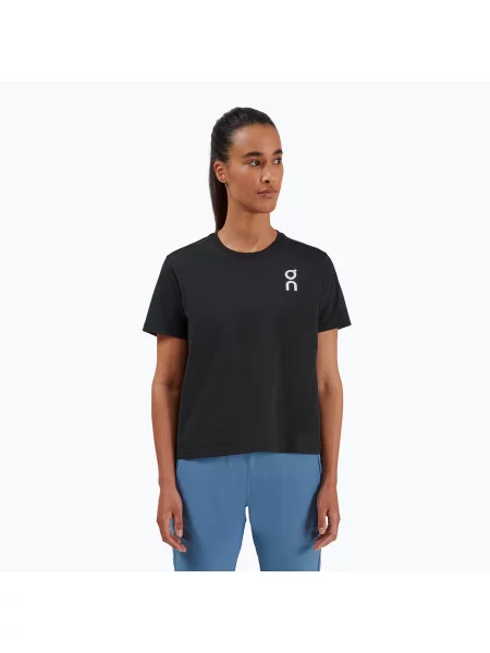 Koszulka do biegania On Running Graphic-T black czarna