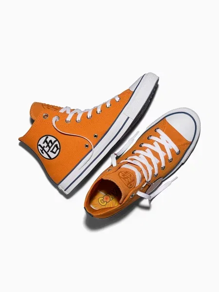 Converse x Dragon Ball Chuck Taylor All Star HI tornacipők narancsszínű