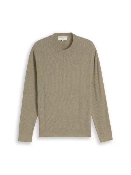 TOM TAILOR DENIM Pulover închis verde