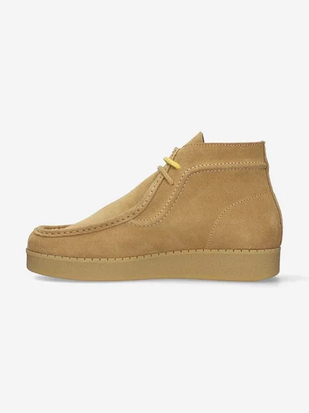 Semišové kotníkové boty Levi's Footwear&Accessories RVN 75 hnědé