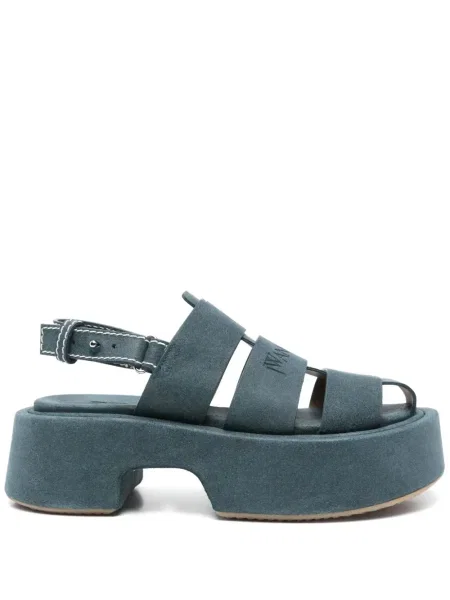 Кожени сандали Jw Anderson синьо