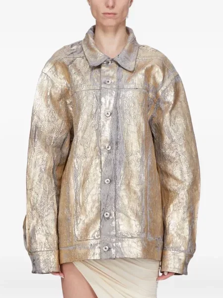 Geacă Rick Owens Drkshdw auriu