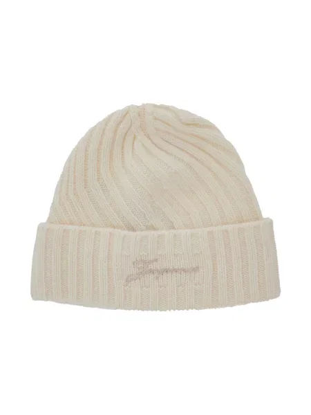 Czapka Jacquemus z logo biała
