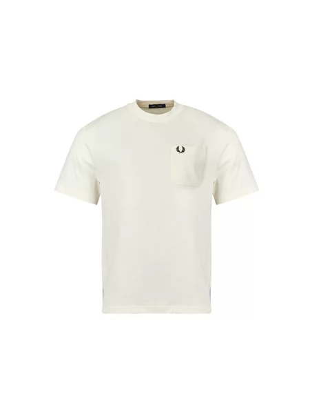 Majica Fred Perry s kratkimi rokavi bež