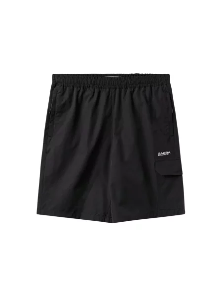 GABBA Pantaloni cu Zack Graph negru alb