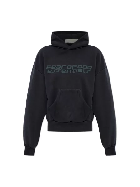 Bluza z kapturem Fear Of God klasyczna czarna