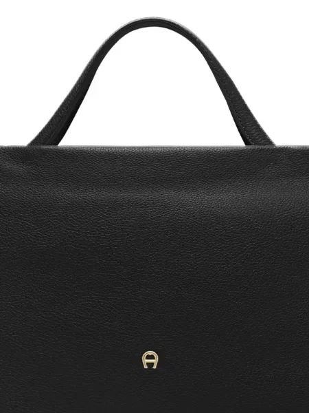 Shopper kabelka Aigner čierna