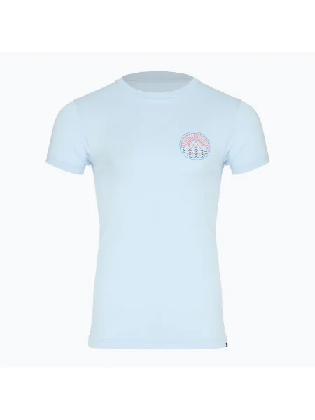 Tricou pentru bărbați Quiksilver Summit Sunset blue/red combo roșu