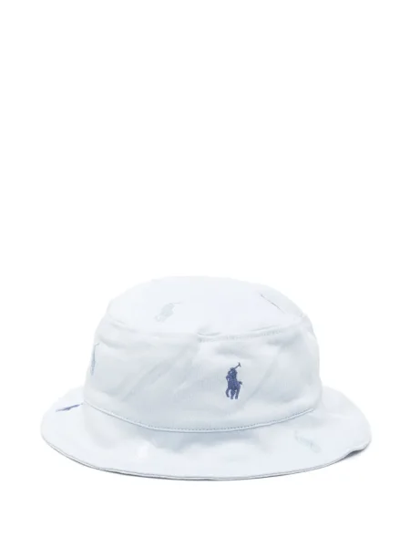 Kapelusz dziecięcy Polo Ralph Lauren niebieski