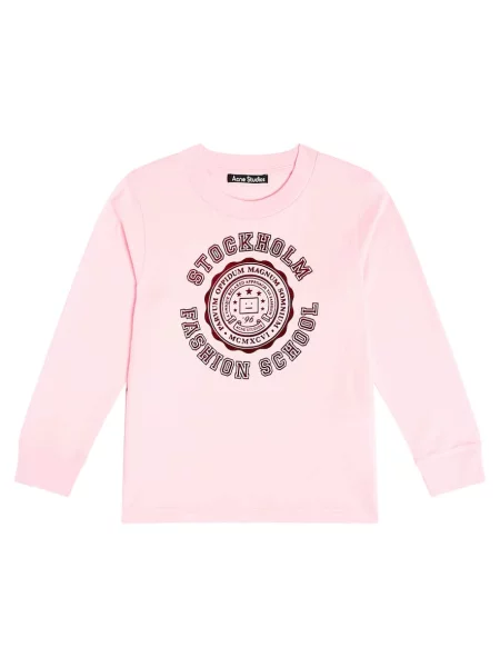 Majica Acne Studios ružičasta