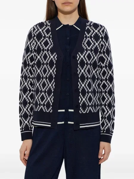 Cardigan Bogner cu chihlimbar albastru