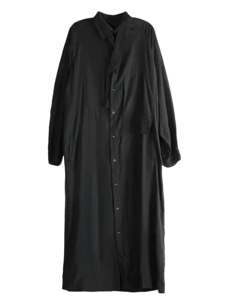 Sukienka koszulowa Ys garniturowa czarna