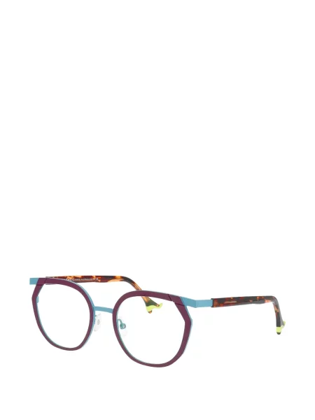 Ochelari de soare Face à Face cu imprimeu geometric violet