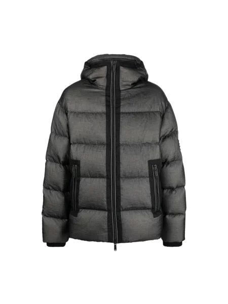 Kurtka puchowa Dsquared2 z kapturem czarna