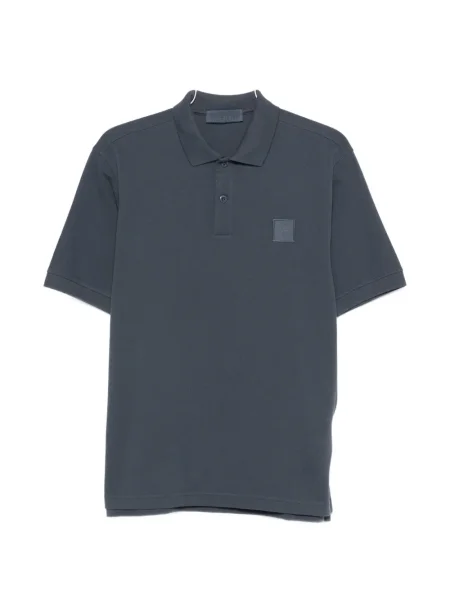 Polo Stone Island cu strasuri albastru