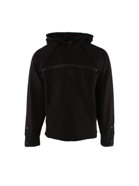 Bluza z kapturem C.p. Company z logo czarna